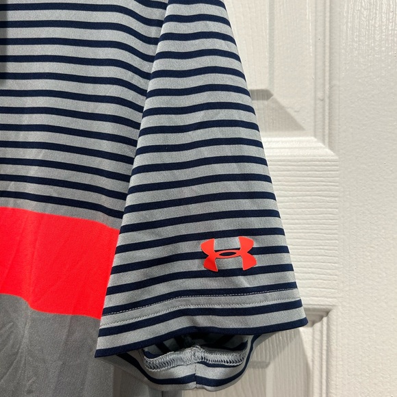 Under Armour Golf Sports Polo. Dri-fit and loose fit, size medium. - Picture 6 of 6